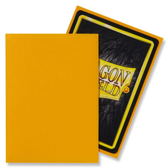 Arcane Tinman Dragon Shields: (100) Matte Yellow